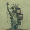 Statue of Liberty of Technology Sci-Fi 135